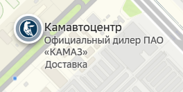 Логотип на карте